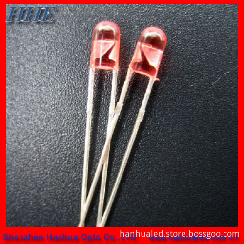 5mm Red Round without Flange LED Diode (CE&RoHS)
